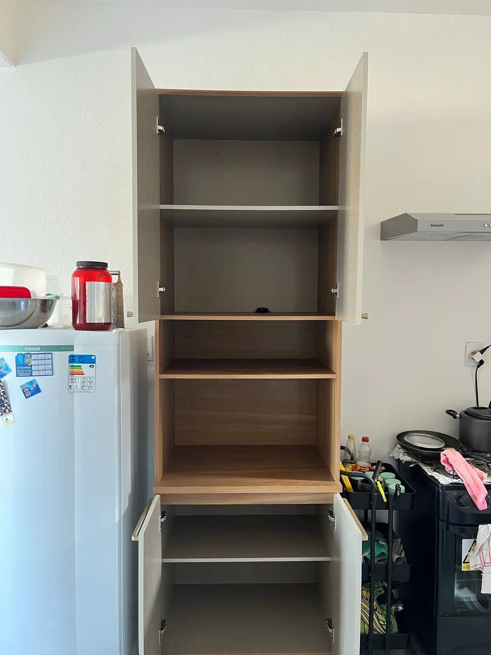 VENDO ARMÁRIO DE COZINHA SEMINOVO  - Foto 4