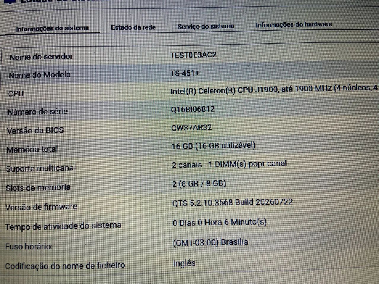 Servidor QNAP TS-451+ com 16gb de ram - Foto 4