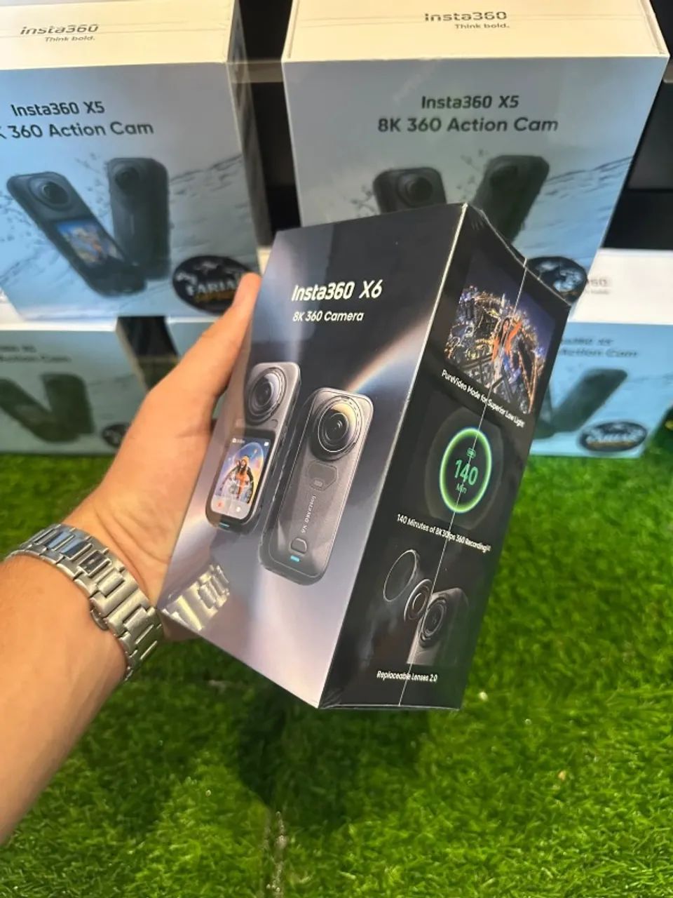 Insta 360 x6 Lacrada - Foto 3