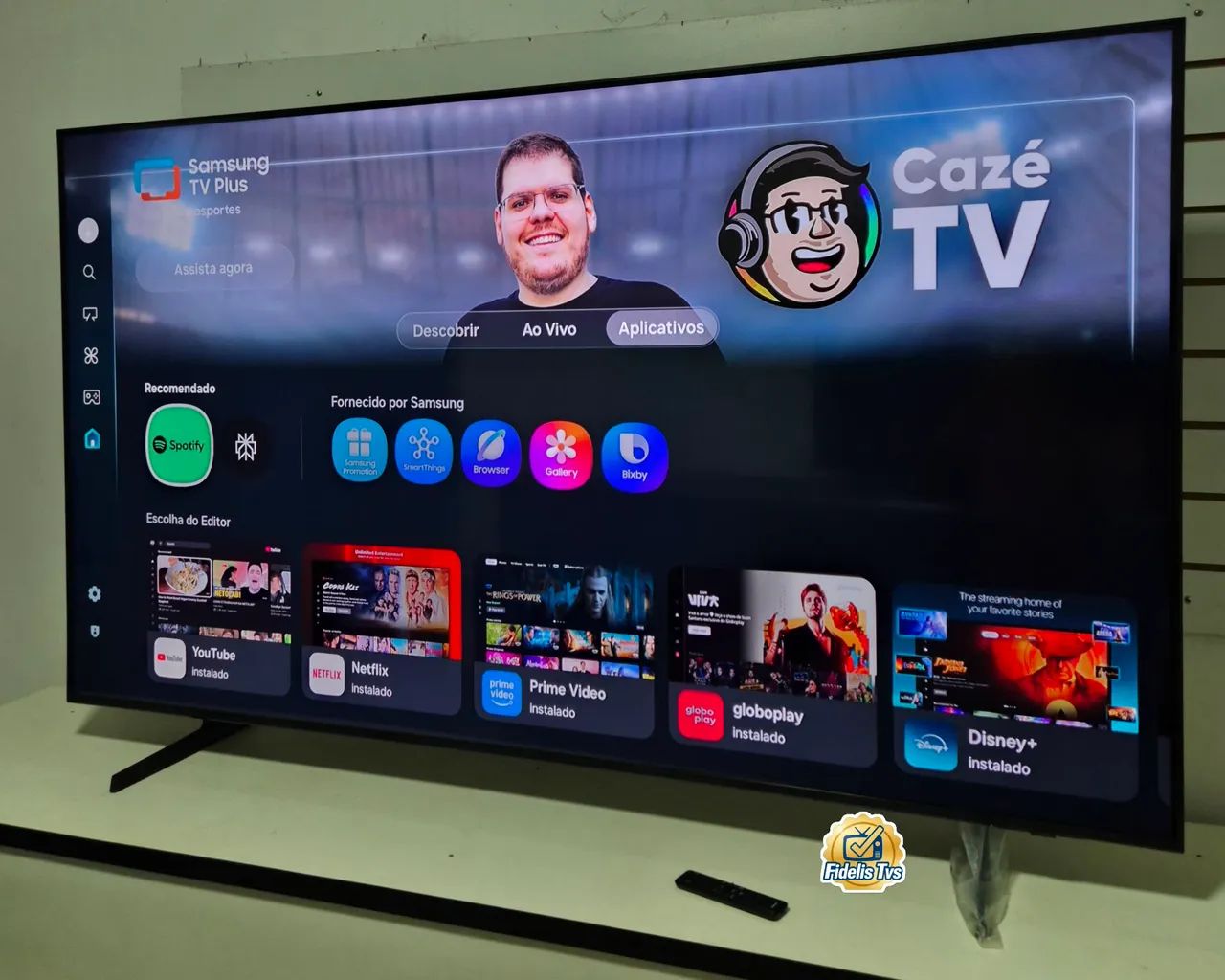 75 POLEGADAS SAMSUNG TV SMART WIFI COMPLETA  - Foto 4