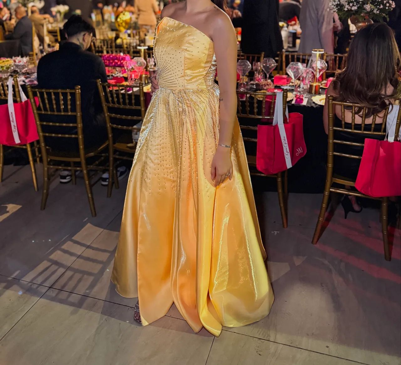 Vestido amarelo formatura  - Foto 4