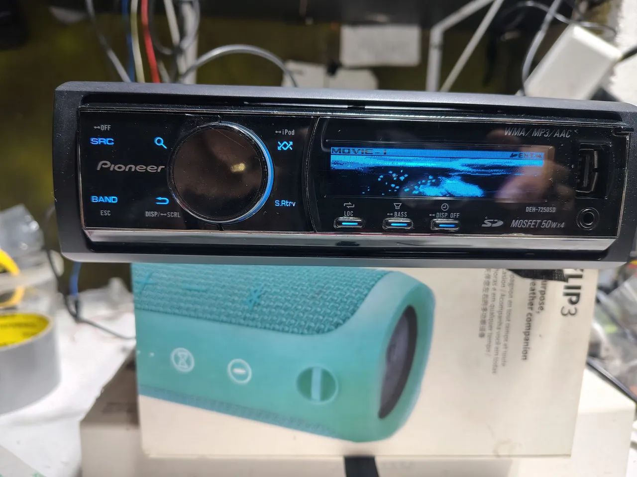 Vendo Pioneer deh 7250sd com Bluetooth interno  - Foto 3