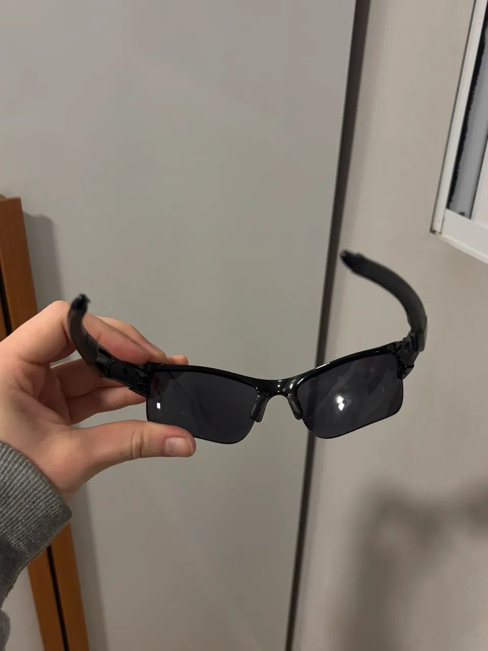 Óculos Flak 1.0 Oakley Preto - Foto 4