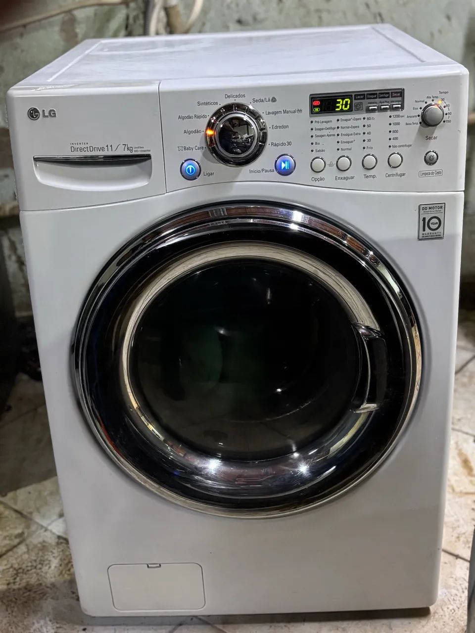 Lava e seca LG 11 KG 