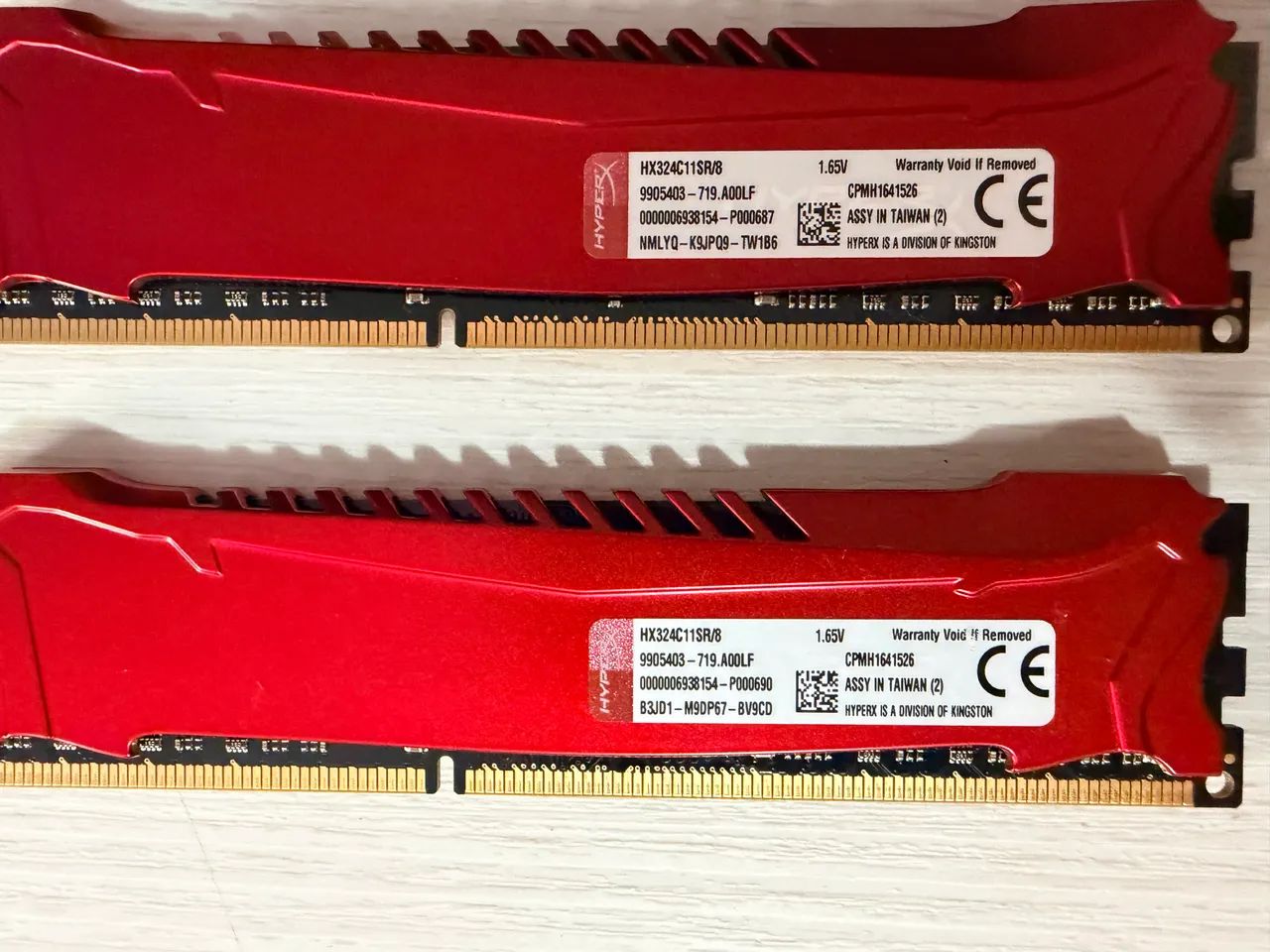Memória Kingston HyperX Savage 16gb DDR3 2.400mhz (2x8gb