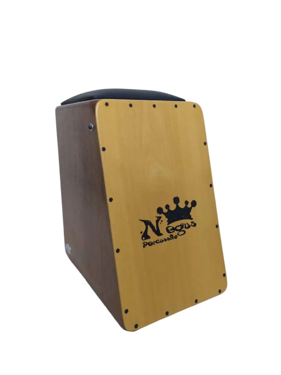 Cajón Negus Percussão ÊpaTop Conforto Eletroacústico uma Captação - Foto 2