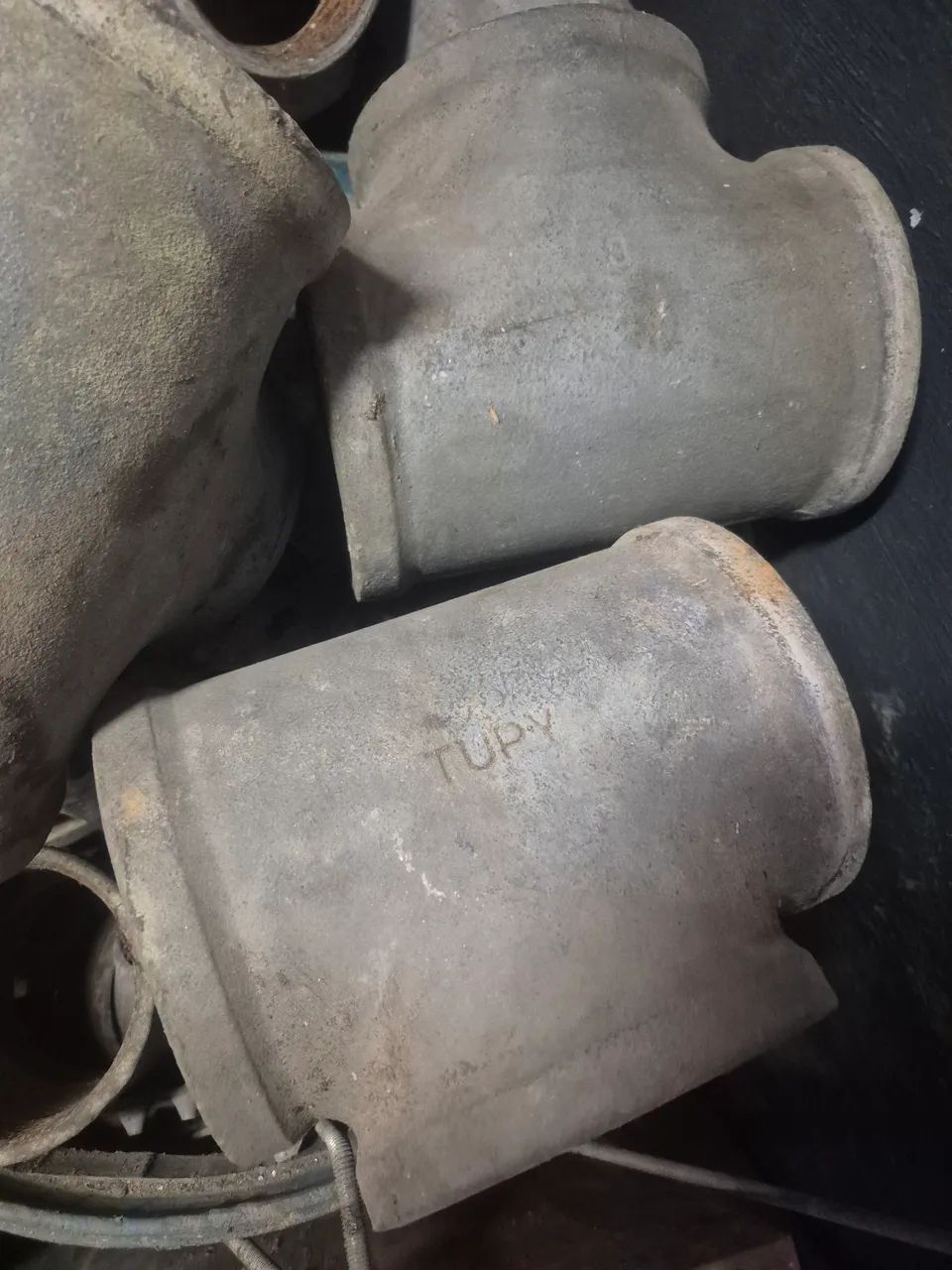 TE 6 POLEGADAS FERRO GALVANIZADO