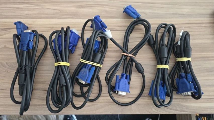 KIT 20 CABOS: 8 HDMI, 6 DE INTERNET, 6 VGA - Foto 4