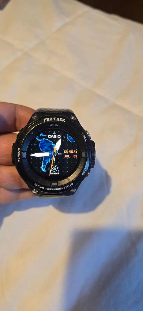 Relógio Casio Pro Trek Smart WSD-F20 GPS Original Outdoor Android e IOS