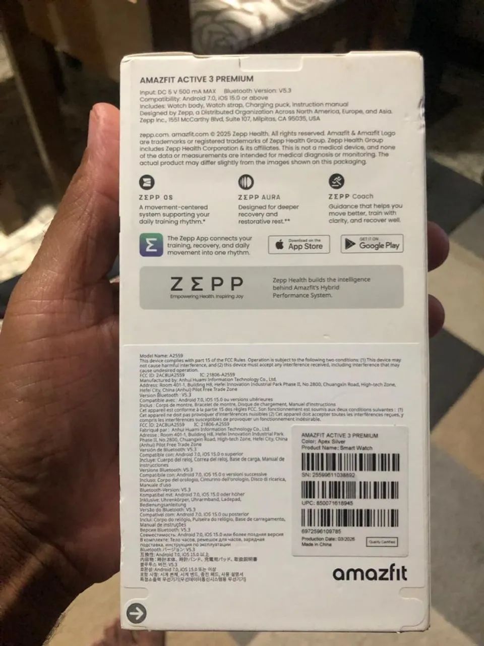 Smartwatch Amazfit Active 3 Premium  - Foto 2