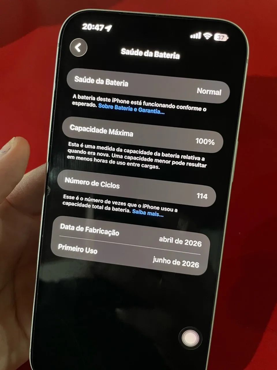 iPhone 17 pro Max 256gb na caixa  - Foto 4