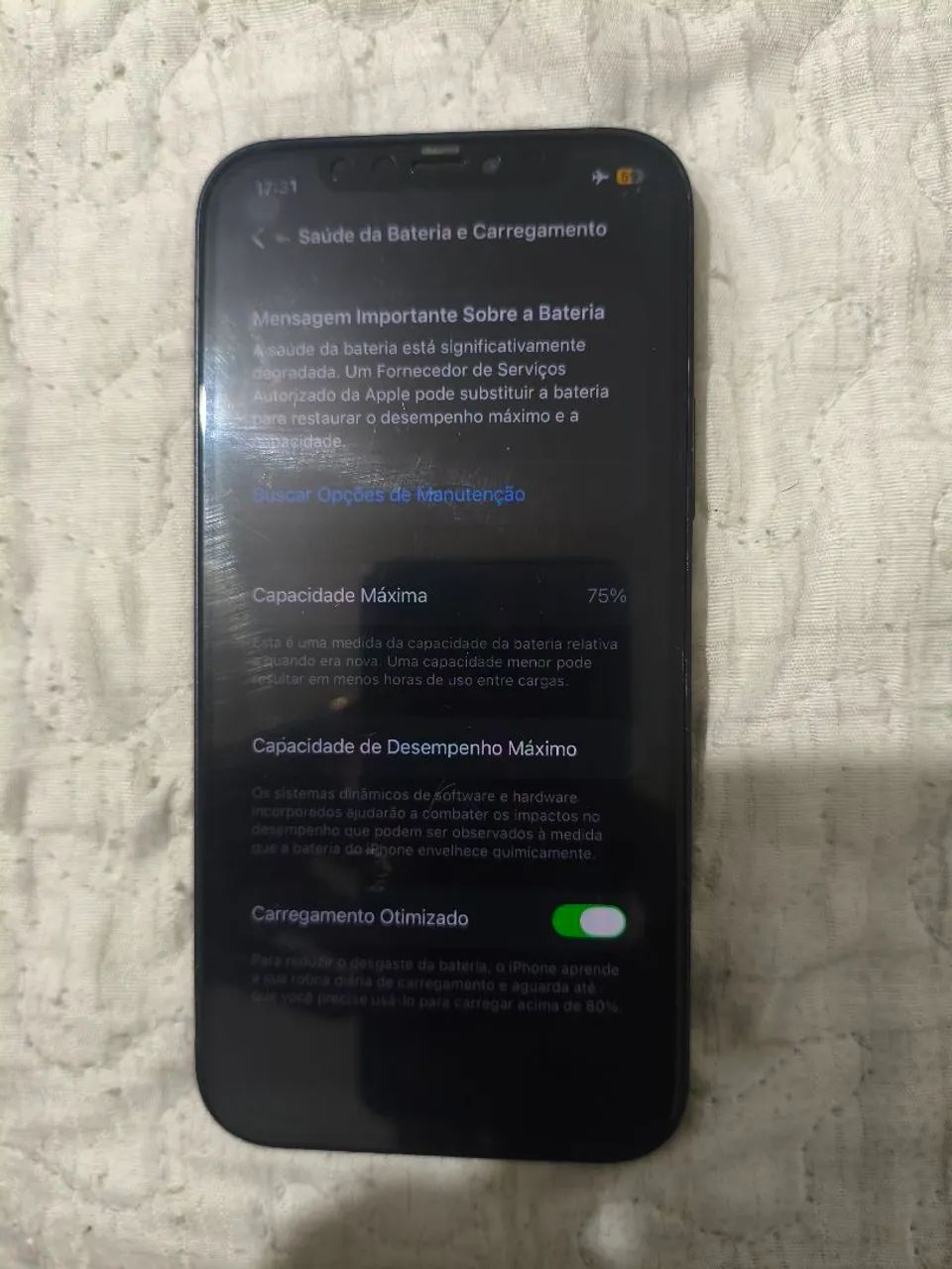 Tudo funcionando iPhone 12 64 GB 