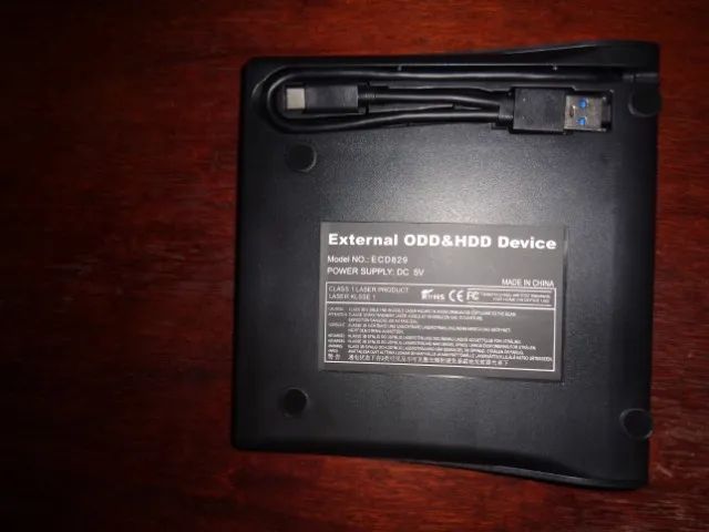 Leitor/Gravador DVD/CD EXterno Usb com defeito (aproveitamento de peças) - Foto 5