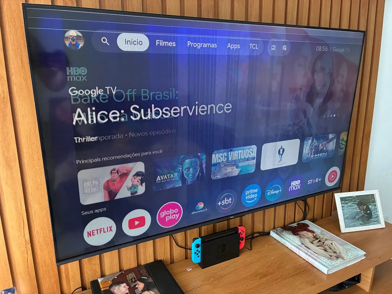 TV TCL 4K 55? DEFEITO!!!   - Foto 4