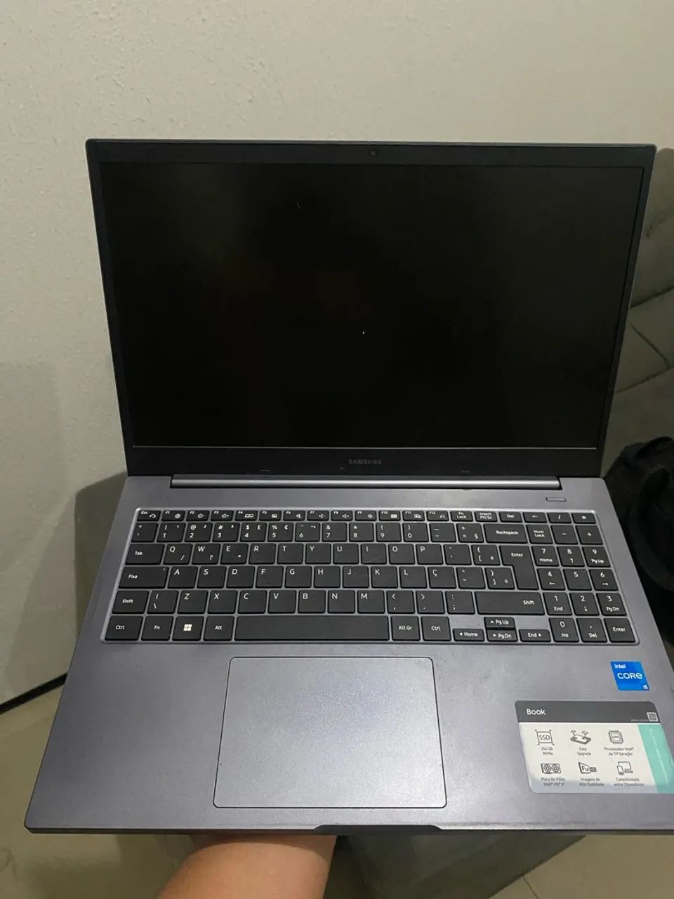 Notebook samsung book core I5