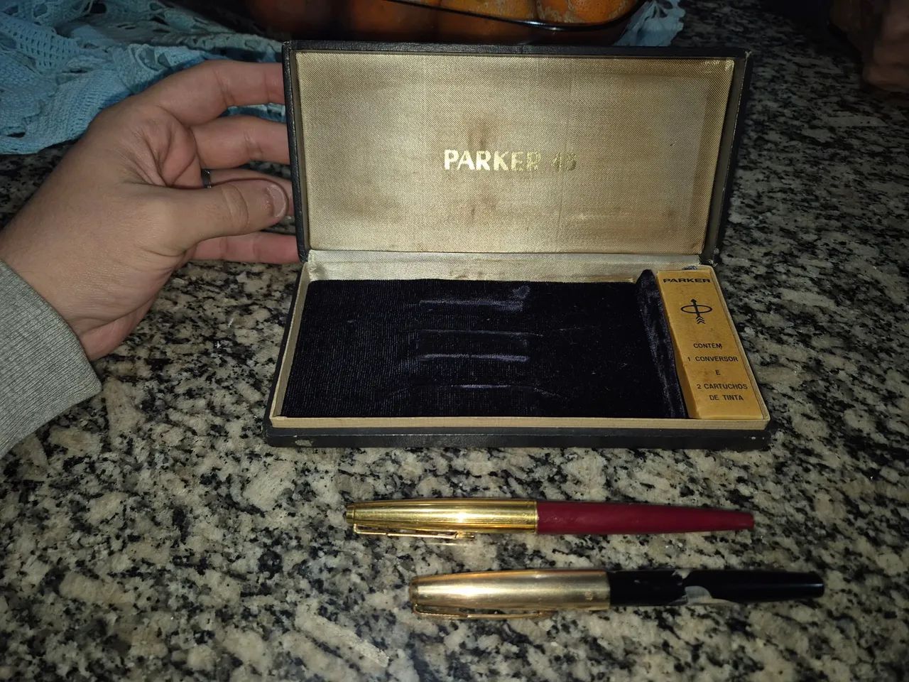 Kit Duas Canetas Parker 51 e 61 - Foto 2