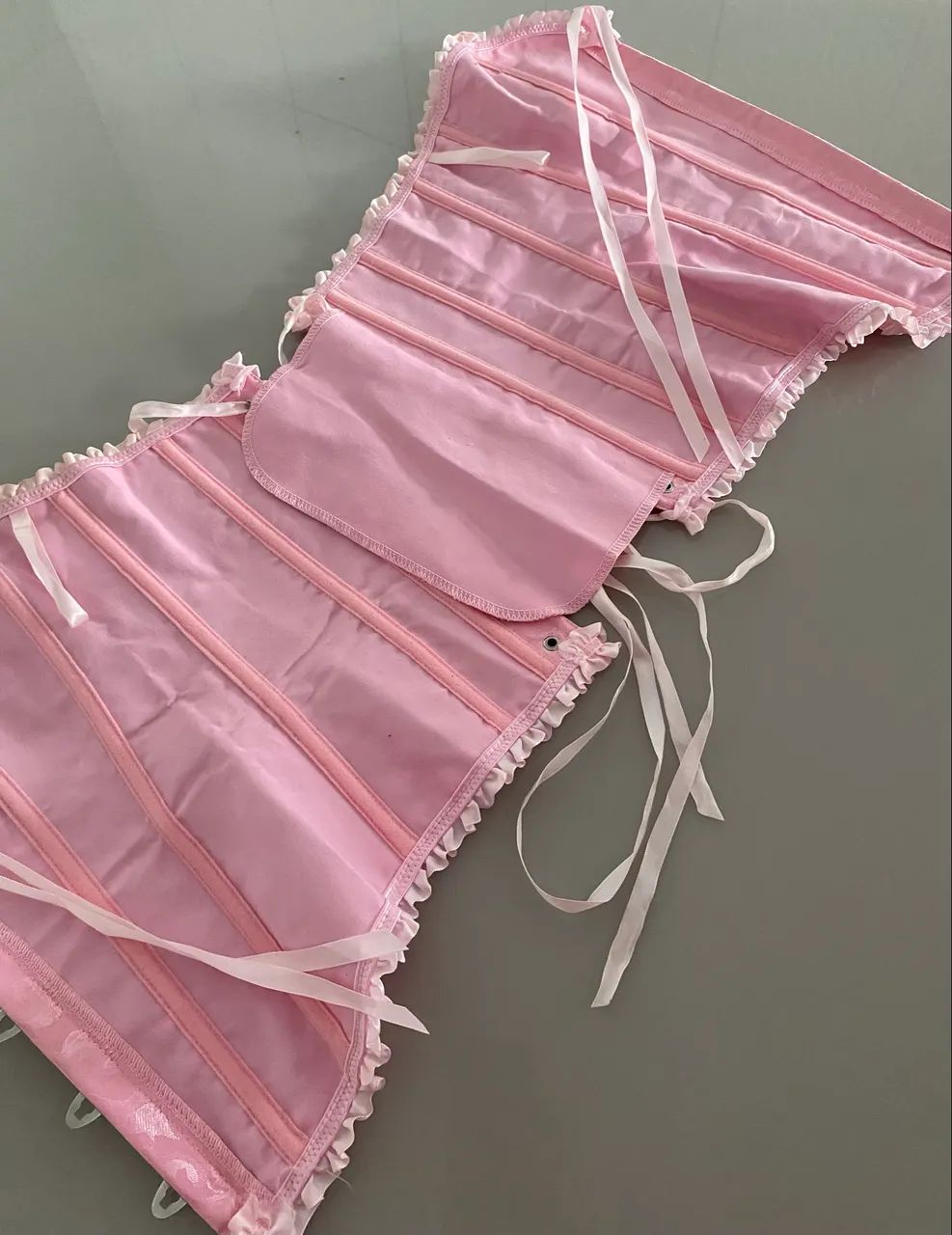 corset rosa tamanho m  - Foto 2