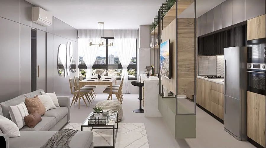apartamento com entrega próxima, centro de Cascavel, - Foto 2