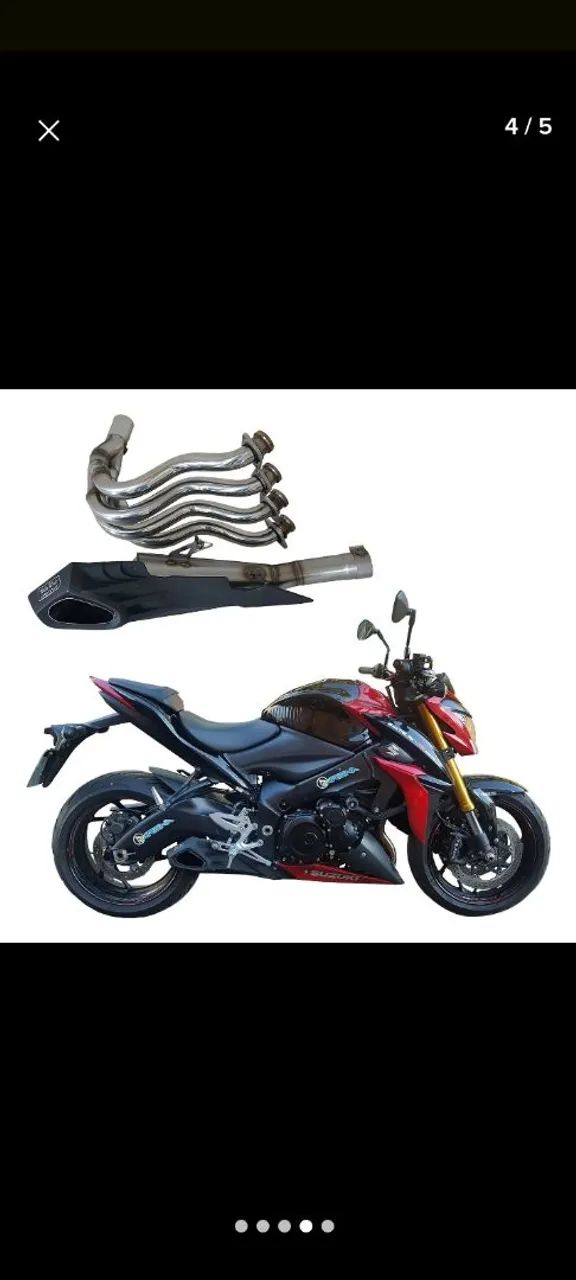 Escapamento WILLY MADE Firetong para Suzuki GSX 1000 de 2016 a 2026