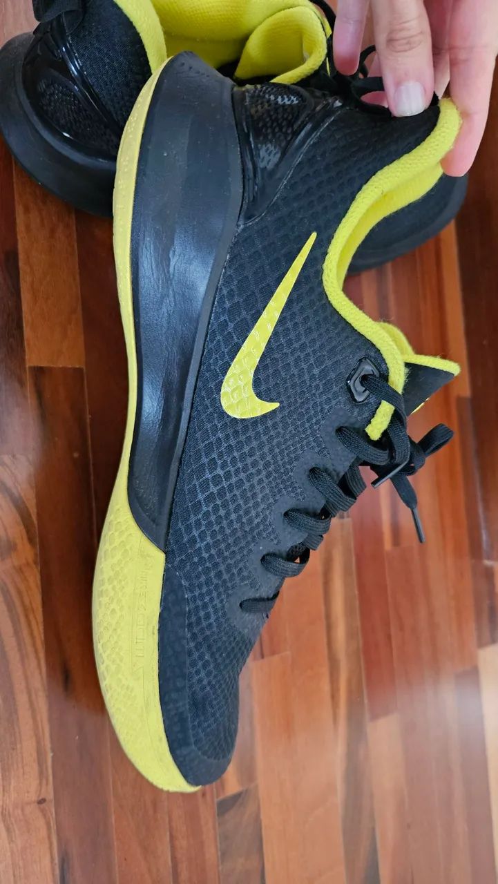 Tênis Nike Mamba Focus Black Optimum Yellow - Foto 5