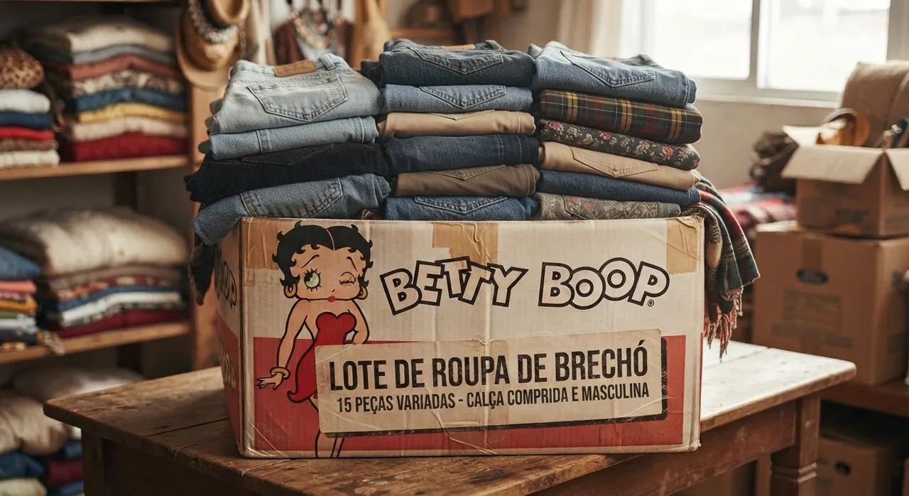 Lote de calça masculina 