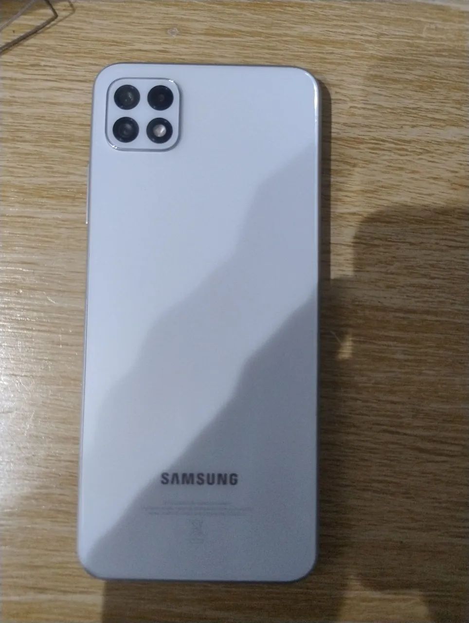 Galaxy A22 5G em perfeito estado com capa e película de cerâmica fosca. - Foto 4