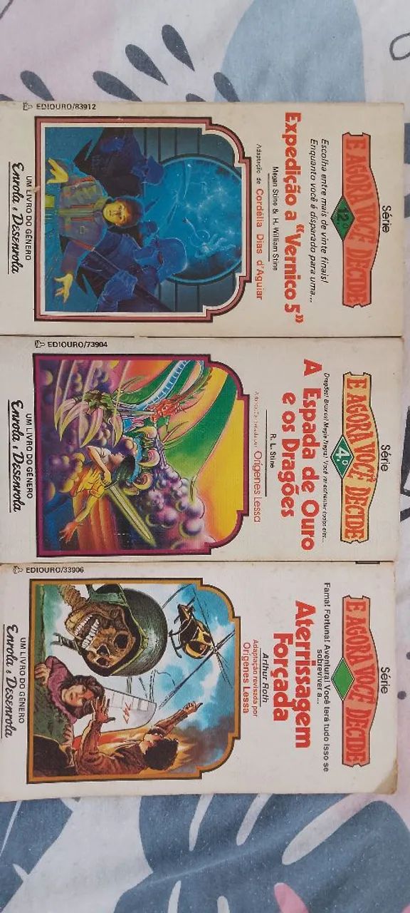 Livro E Agora Você Decide