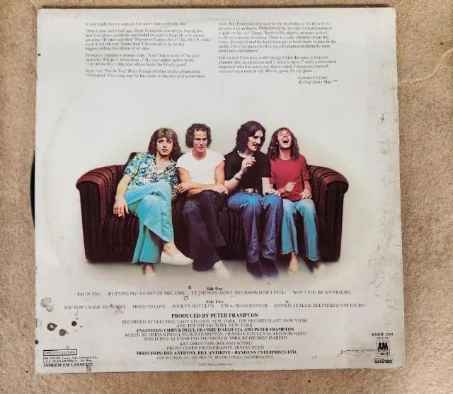 Disco de vinil LP Peter Frampton - I´m in you - Foto 2