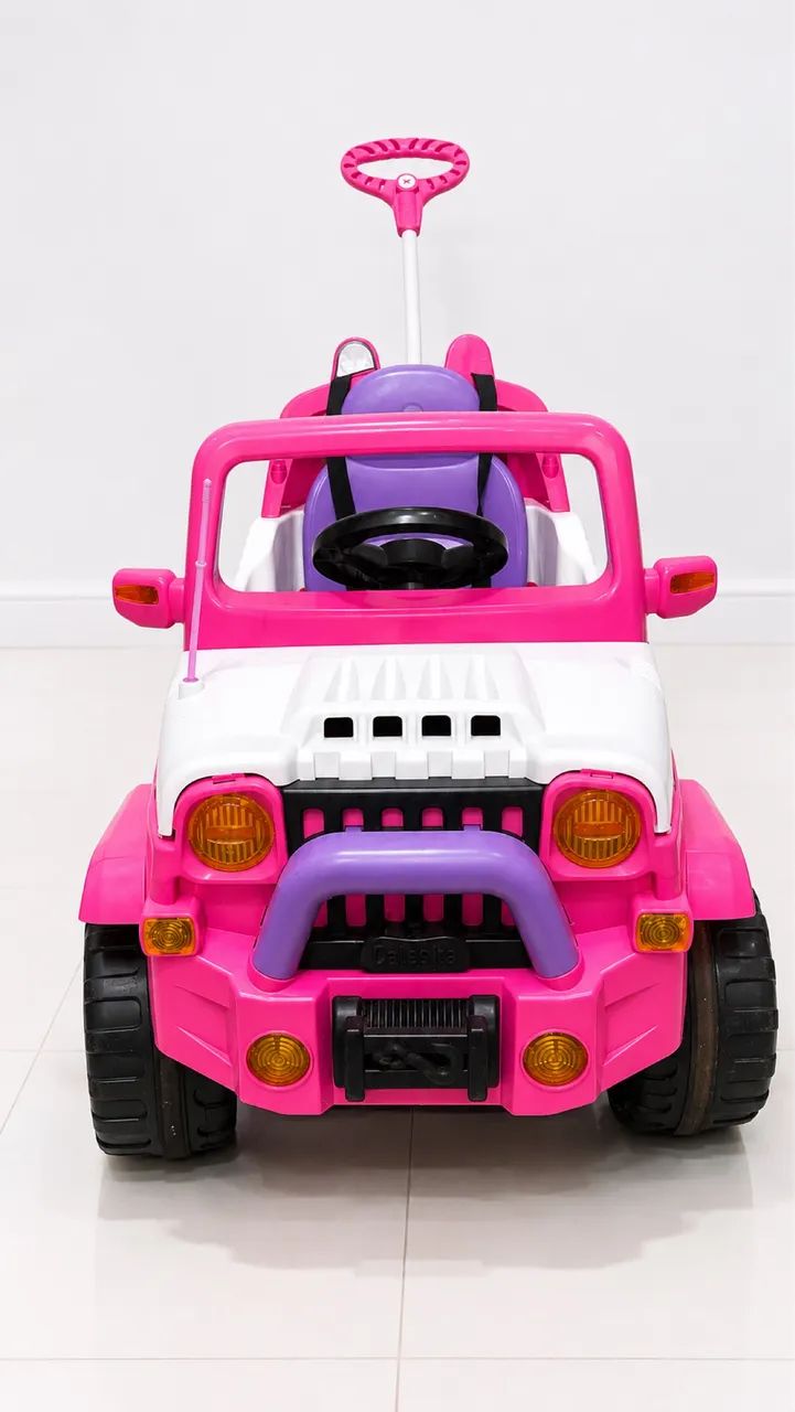 Carrinho de Passeio Rosa - Pedal - Foto 3