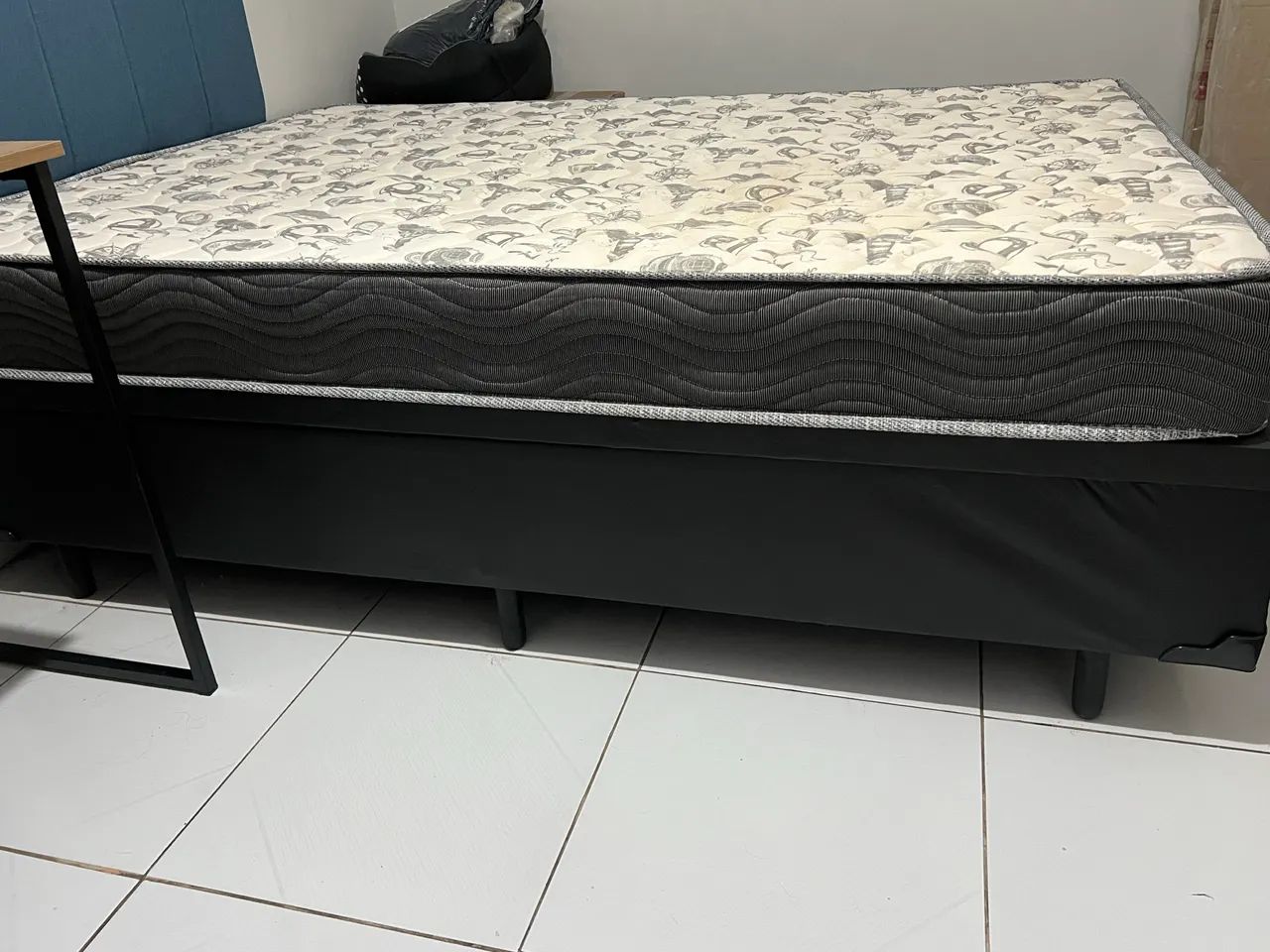Cama casal box com colchão  - Foto 5