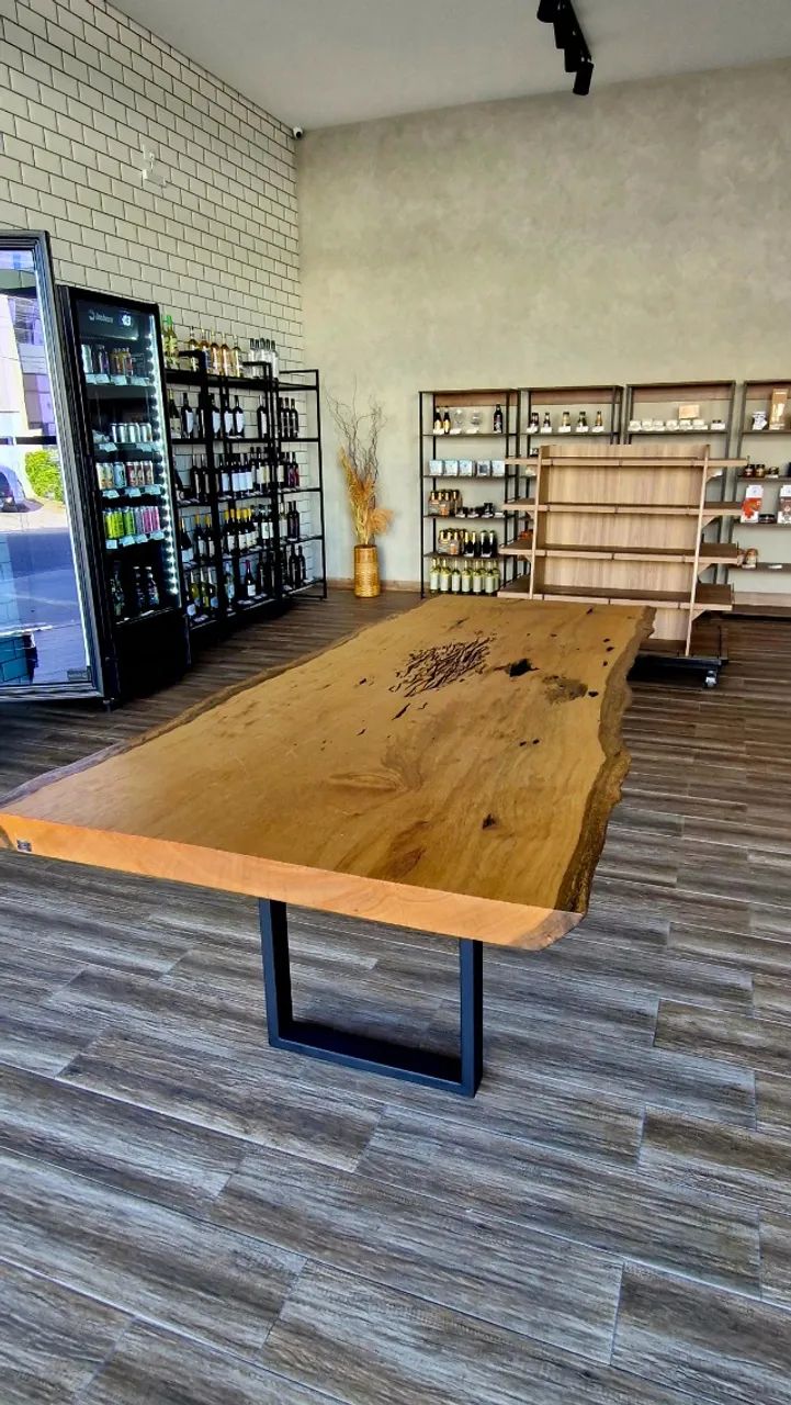 Mesa de jantar orgânica (2,20x1,06)