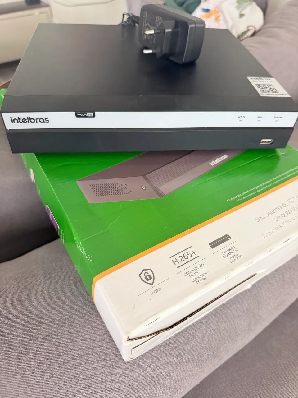 DVR Intelbras 4 canais HD 1TB