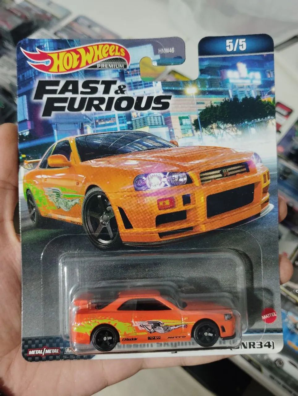 Hot Wheels Skyline R34 Velozes e Furiosos 