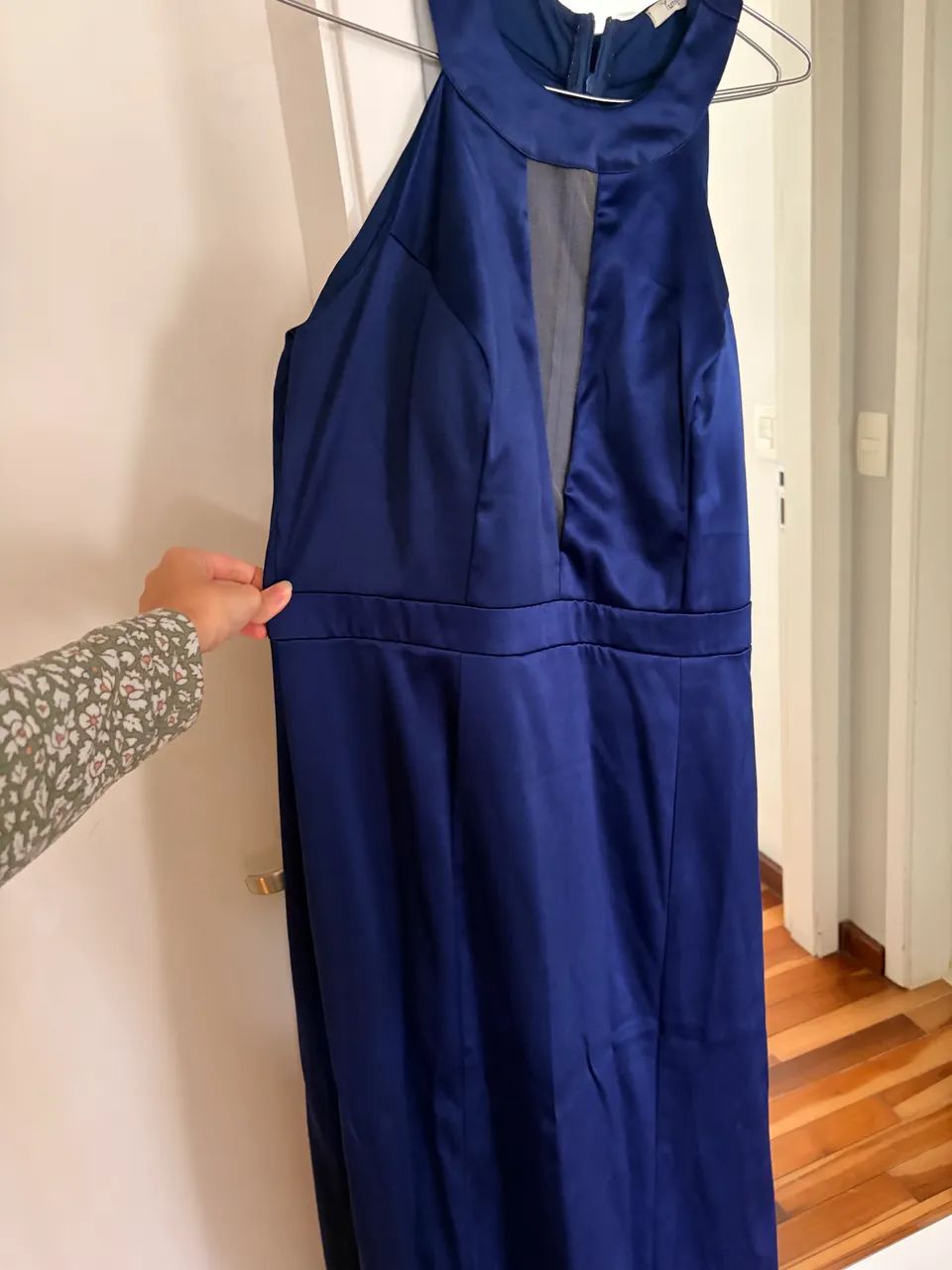 Vestido longo azul - Foto 3