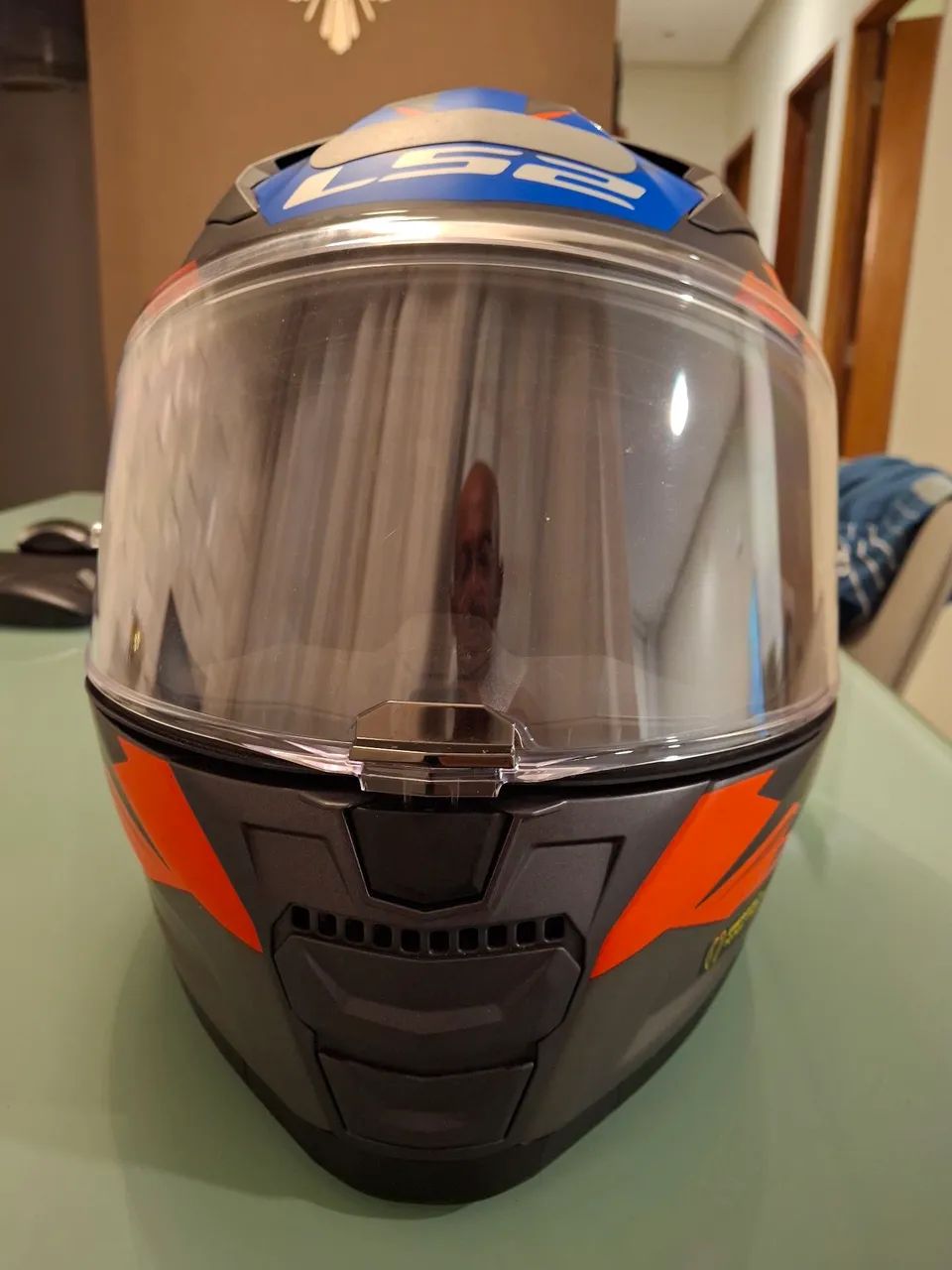 Capacete ls2 vector ll novo usado uma vez 