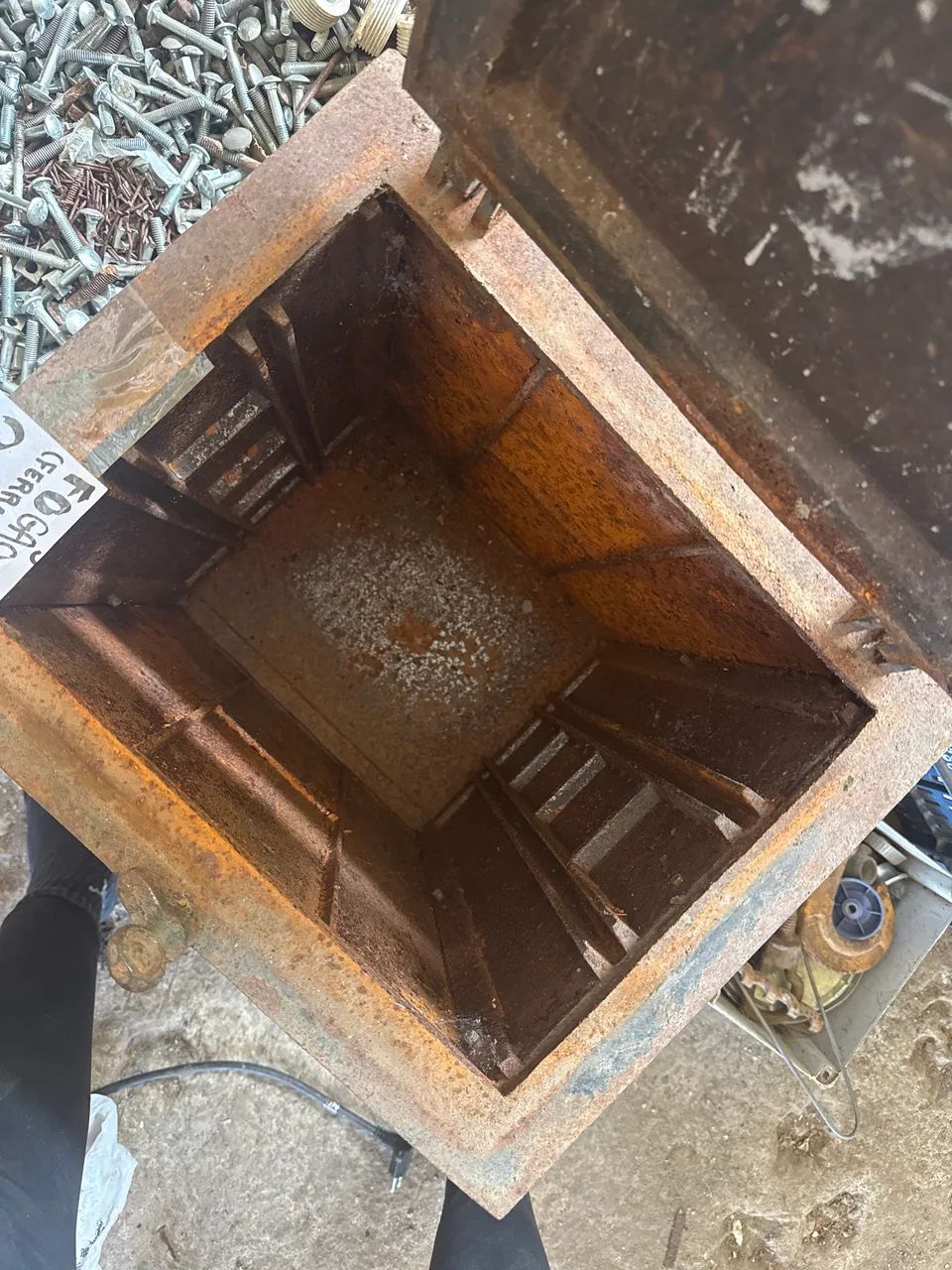Forno ferro fundido antigo  - Foto 3
