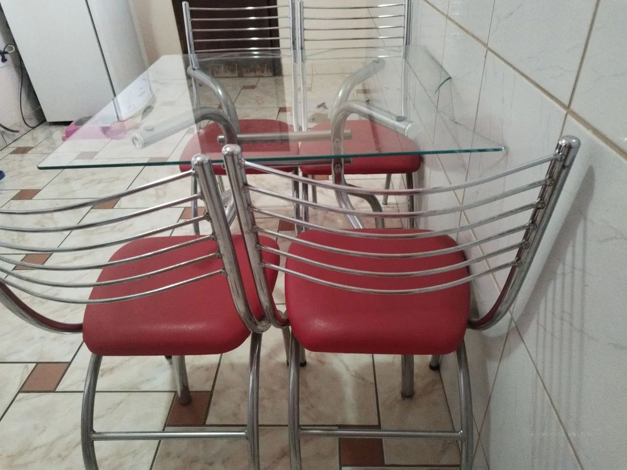 LINDA MESA COM 4 CADEIRAS - Foto 4