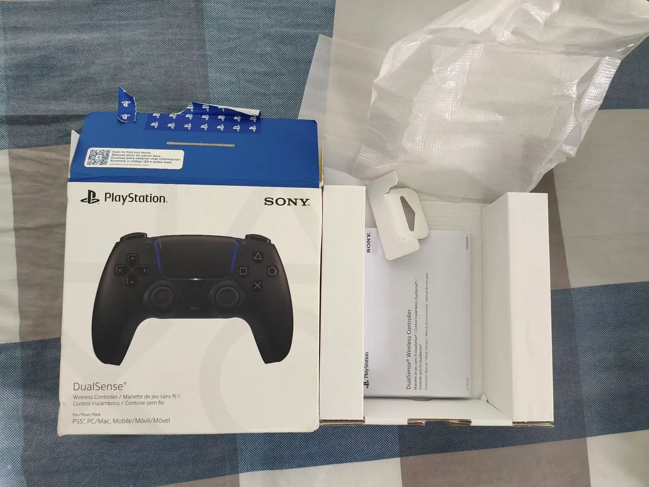 Caixa controle de PS5 