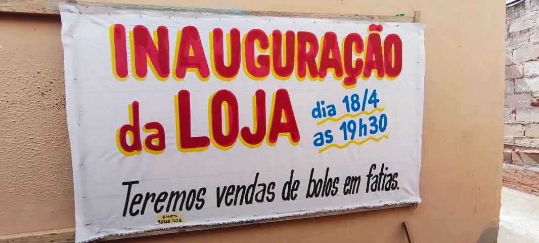 faixas de propaganda no tecido - Foto 3