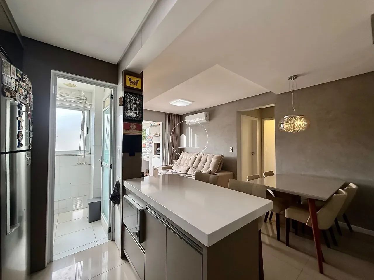 Apartamento de 2 dormitórios sendo 1 suíte no Abraão - Foto 4