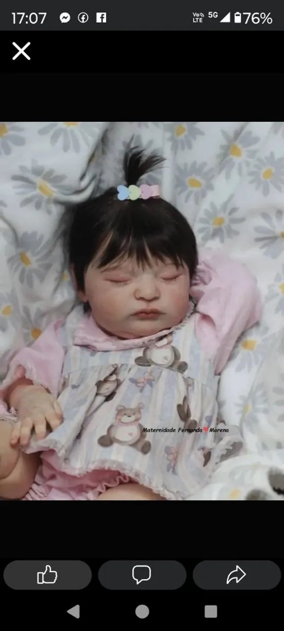 BEBÊ REBORN MOLDE LAURA - Foto 3