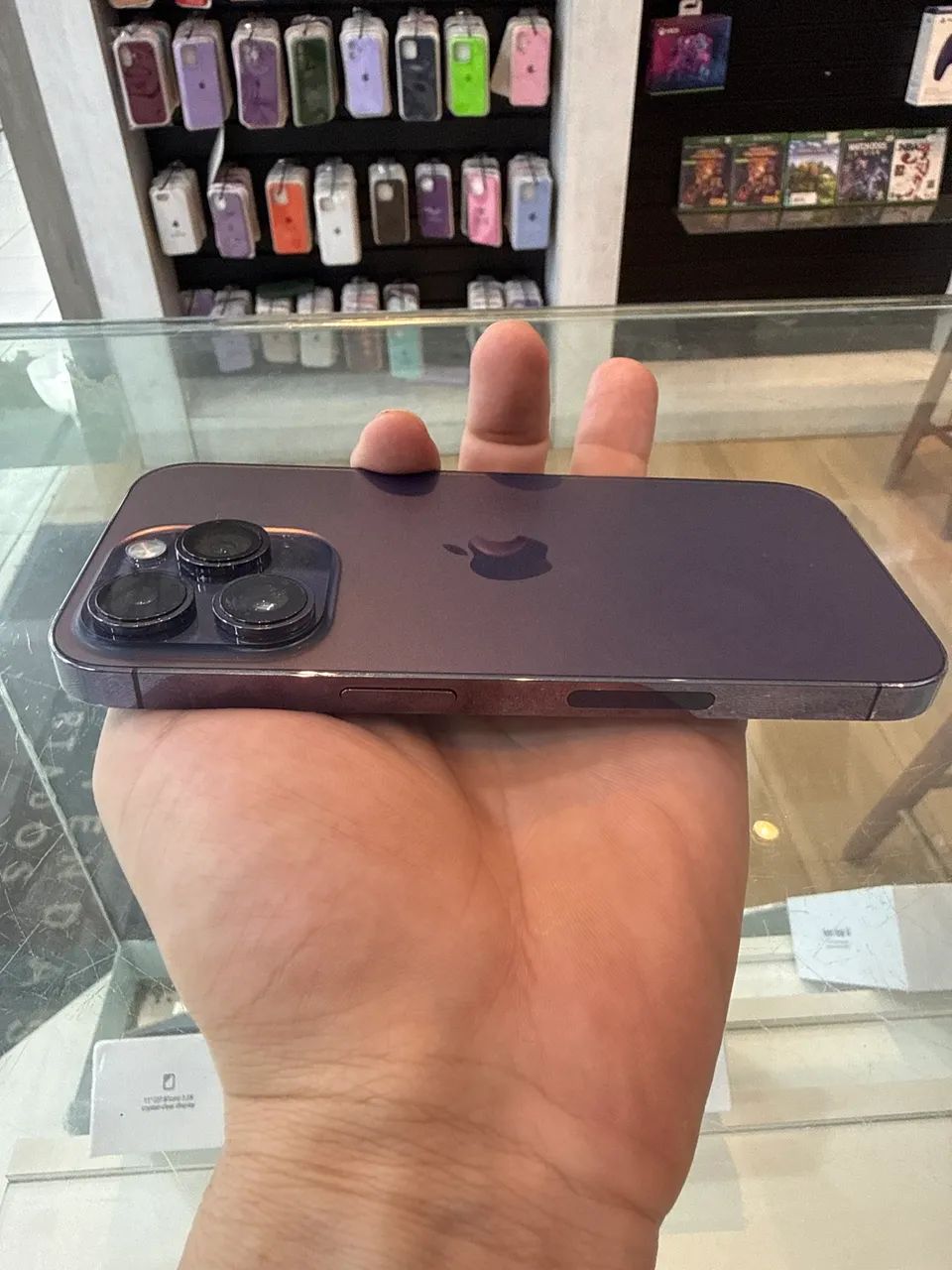 IPhone 14 pro 128 bateria 78% - Aceito seu Apple na troca  - Foto 3