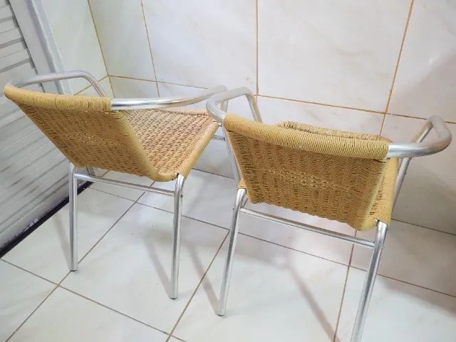 2 CADEIRAS ALUMÍNIO - Foto 3