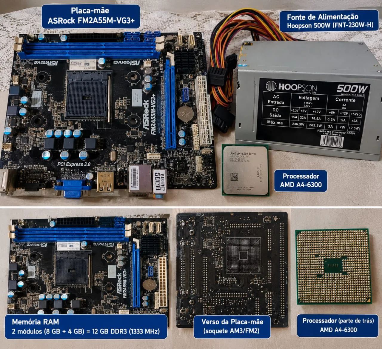 Peças de computador 
