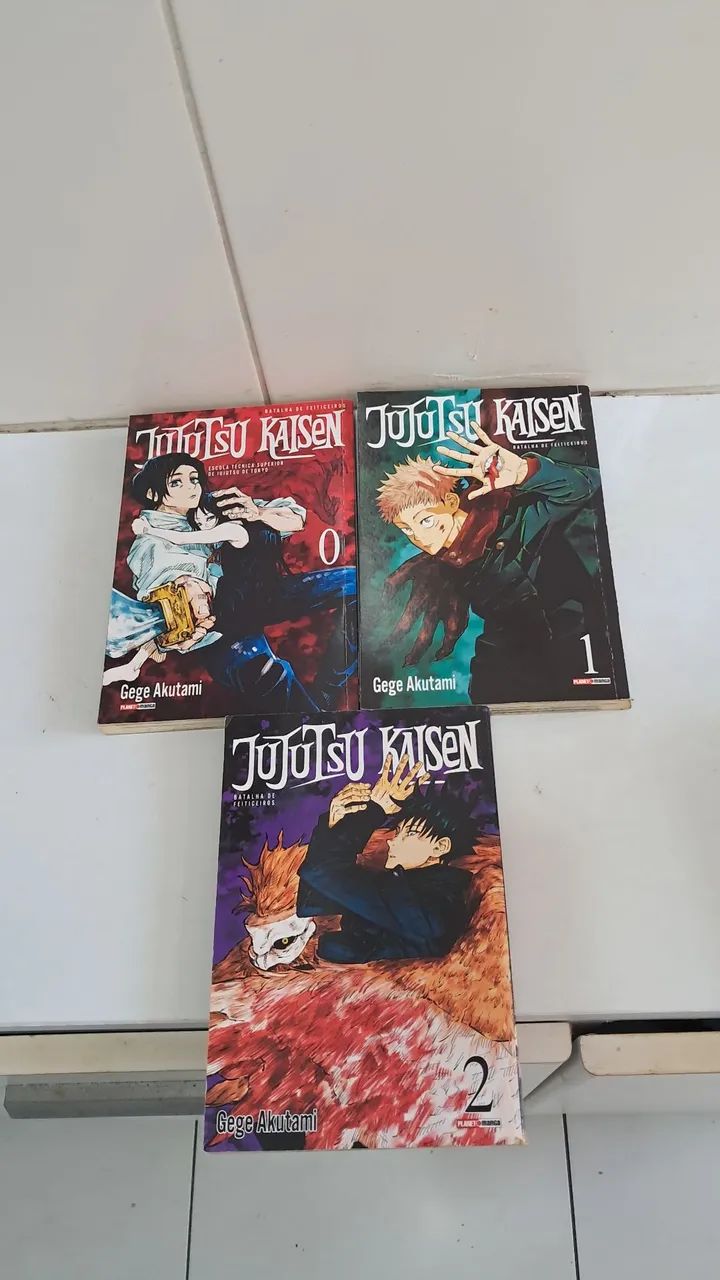 Jujutsu kaisen vol 0, 1 e 2