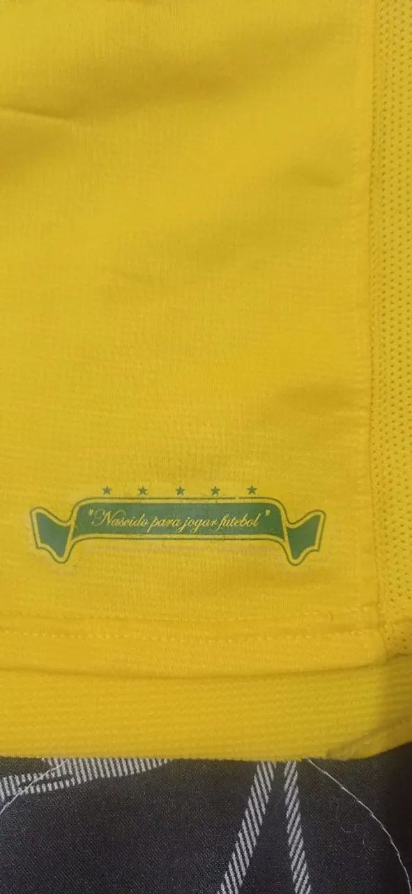 CAMISA DA SELEÇÃO BRASILEIRA 2006 RONALDINHO GAÚCHO EM EM BOM ESTADO  - Foto 3