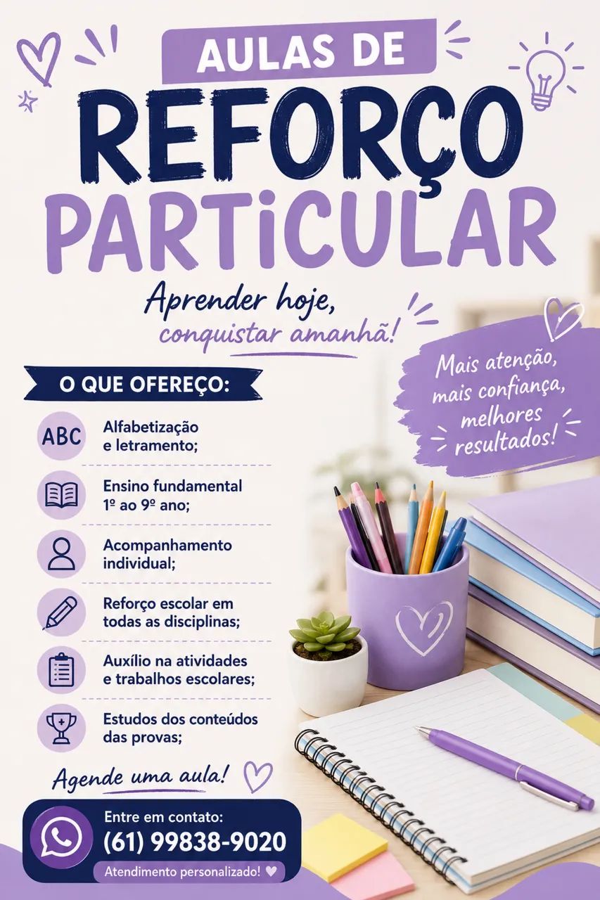 Reforço escolar 