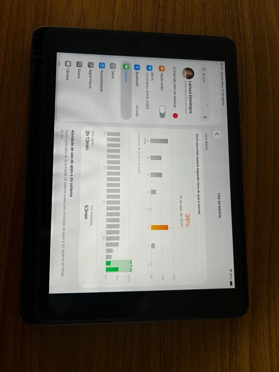 Ipad 9 64gb Prata - Foto 4