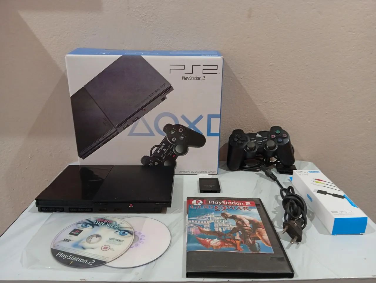 Playstation 2 completo com caixa e ótica nova - Foto 2