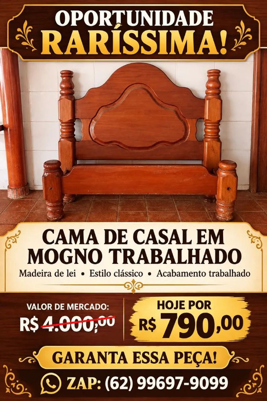 Cama raríssima 